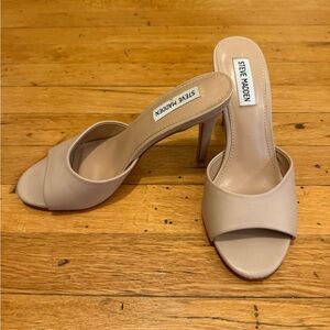 Steve Madden Nude Sandal Heel
